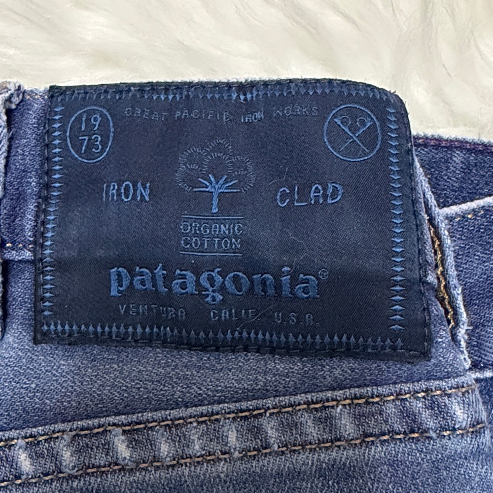Patagonia jeans straight stretch organic cotton 32x32 - Picture 2 of 12